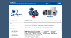 Desktop Screenshot of demosmotors.gr